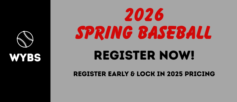 2026 SPRING BASEBALL: EARLY BIRD REGISTRATION