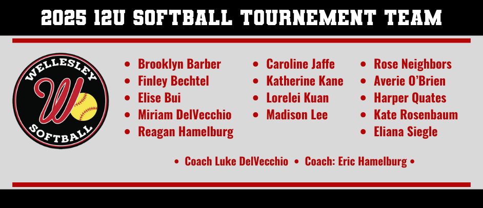2025 12U Softball Tournament Team